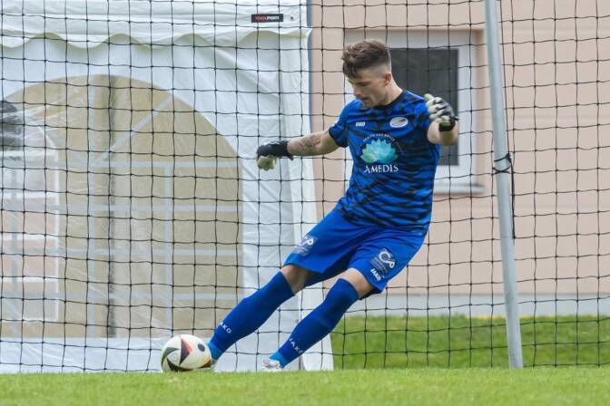 ASV-Goalie Paul Schranz ist in dieser Saison noch nicht der erhoffte Rückhalt. 