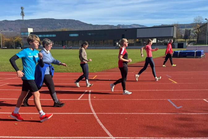 Das ULSZ Rif war beim ÖLV-Lehrgang ein Geher-Hotspot. 2026 steigt an selber Stelle eine Staatsmeisterschaft.  