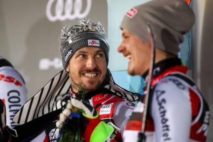 Manuel Feller ist auf den Spuren von Marcel Hirscher. 
