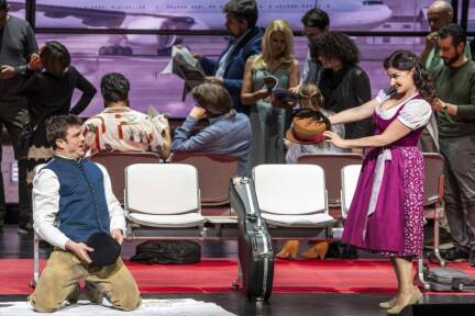 Une folle journée 2024: Mattia Olivieri (Bassbariton), Cecilia Bartoli (Mezzosopran). 