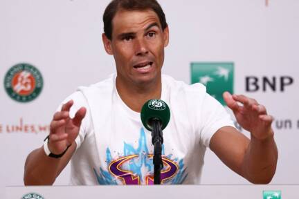 Rafael Nadal lässt sich alles offen. 