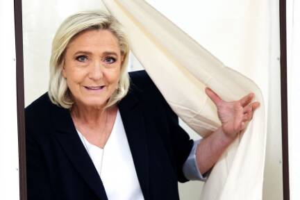 Marine Le Pen. 