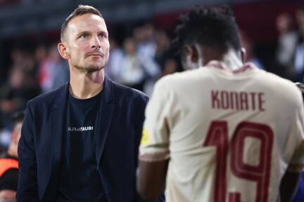 Salzburg-Trainer Pepijn Lijnders war fast ratlos. 