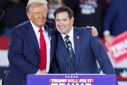 Marco Rubio (rechts) könnte nächster US-Außenminister werden 