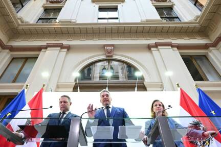 Entscheidende Tage: Andreas Babler, Karl Nehammer, Beate Meinl-Reisinger. 