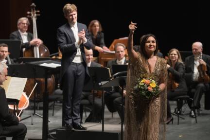 Sonya Yoncheva wurde im Großen Festspielhaus bejubelt 