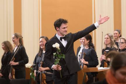 Bilder zum Abschlusskonzert der Mozartwoche 2025 im Großen Saal des Mozarteums. 