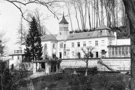 Die Stefan-Zweig-Villa auf dem Salzburger Kapuzinerberg in den 1920er-Jahren. 