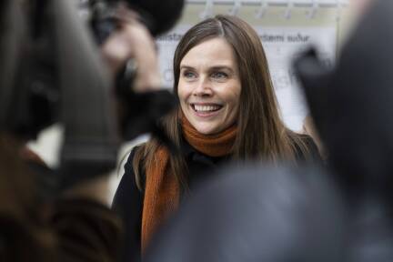 Islands Premierministerin Katrin Jakobsdottir. 