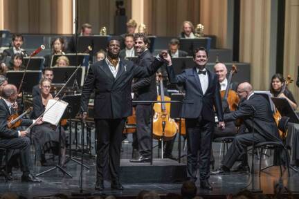 Zwei starke Stimmen von morgen: Christopher Humbert Jr. und Ilia Skvirskii.  