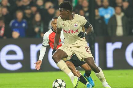 Lucas Gourna-Douath muss sich in Salzburg durchbeißen. 
