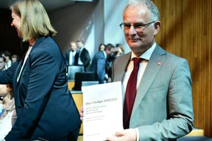 Marterbauer in der Regierung die Nummer 1 