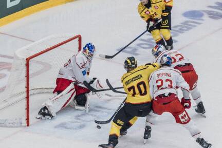 Goalie David Kickert und seine Hintermannschaft hatten viel zu tun. 