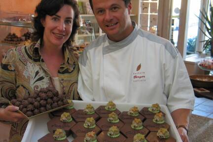 Ein Foto aus dem Jahr 2005: Christine und Hubert Berger. 