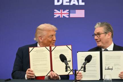Deal - Trump und Starmer unterzeichneten Technologie-Partnerschaft 
