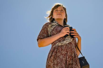 Devrim Lingnau als Maria Reiche 
