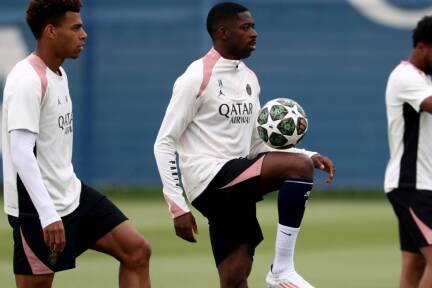 Auch Doue (links) und Dembele (rechts) sind aktuell verletzt 