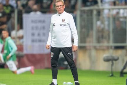 Rangnick nicht mehr im Spital und bald wieder auf dem Platz 