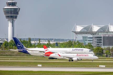 Der Flughafen München musste vorübergehend geschlossen werden.  