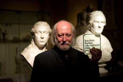 Der ungarische Schriftsteller László Krasznahorkai 