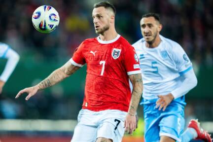 Marko Arnautovic ist der neue Rekordtorschütze des ÖFB-Teams 
