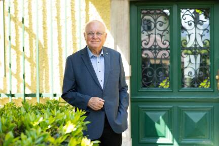 Historiker und ÖVP-Politiker: Franz Schausberger. 
