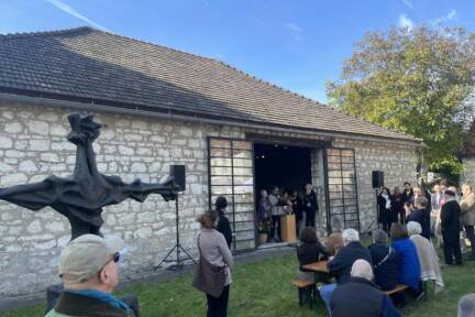 100 Jahre Wander Bertoni: Waltraud Bertoni und Zeno Stanek 