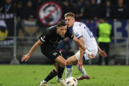 Beganovic vergab vor der Pause die einzige Topchance 