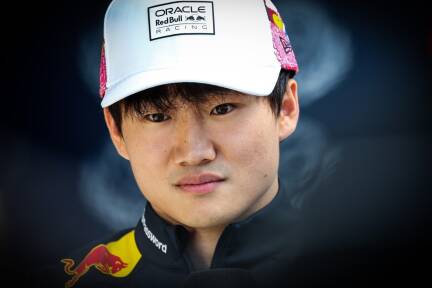 Red-Bull-Pilot Yuki Tsunoda fährt um seine Zukunft in der Formel 1. 