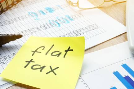 Für2026 ist die Flat Tax mit 300 Millionen Euro im Budget eingepreist.  