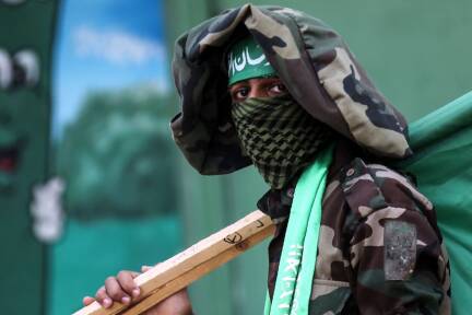 Die Hamas ist weiter im Gazastreifen präsent, wie hier in Khan Junis. 