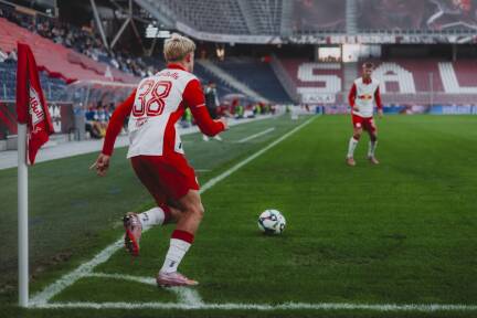 Red Bull Salzburgs Talente sind gefordert: Johannes Moser und Co. peilen einen Sieg an. 