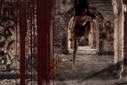 erca Rožnik Novak im Tanzfilm „Women“ von Editta Braun und Menie Weissbacher. 