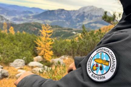 Das Sprengkommando München rückte zum Watzmannkar aus (Symbolbild). 