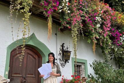 Blumen sind Sabine Wörgötters große Leidenschaft. 