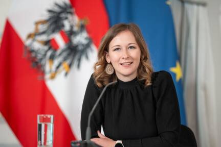 Integrationsministerin Claudia Plakolm. 