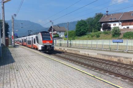 Die Haltestelle Gerling in Saalfelden soll nach 150 Jahren geschlossen werden. 