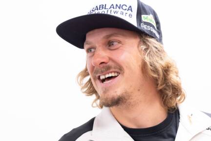 Bestens gelaunt vor dem Saisonstart: Manuel Feller.  