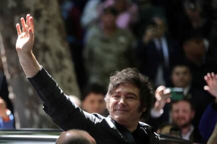 Mileis Partei kommt auf mehr als 40 Prozent der Stimmen. 