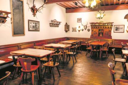 Leere Gasthaus-Stuben seien vielerorts ein Zeichen der Zeit. 