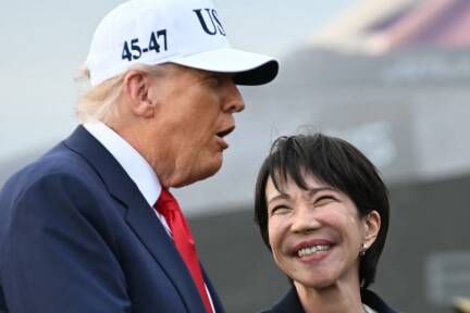 Freundlicher Austausch zwischen Trump und Takaichi 