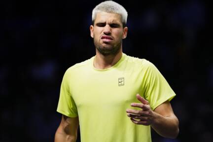 Überraschend in Paris schon out: Carlos Alcaraz 