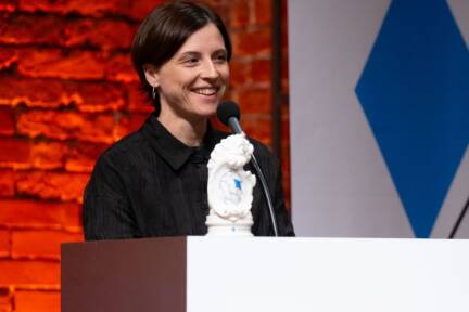 Glückliche Gewinnerin: Dorothee Elmiger 