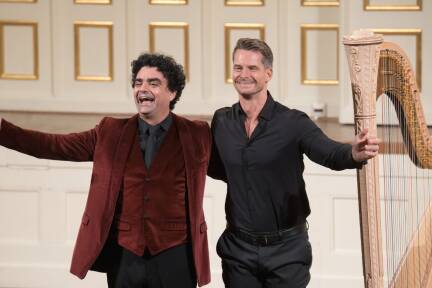 Meisterkonzert mit Xavier de Maistre und Rolando Villazón. 