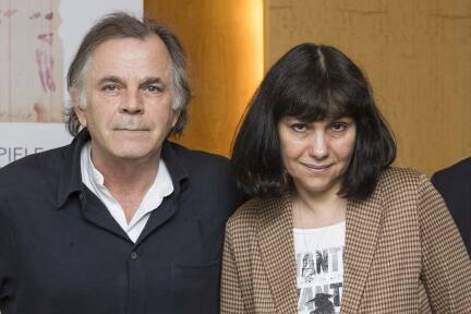 Ein Bild aus guten Zeiten im Herbst 2023: Intendant Markus Hinterhäuser und die damalige Schauspielchefin Marina Davydova. 