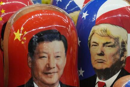 Zwei Männer mit Machtanspruch: Xi Jinping und Donald Trump. 