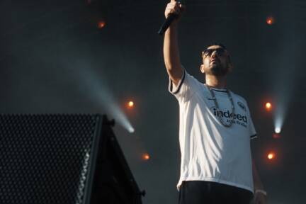 Haftbefehl auf einem seiner Konzerte (Archivbild). 