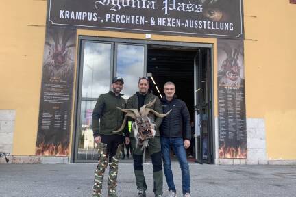 Viele Monate Arbeit liegen hinter dem Organisationsteam der Igonta Pass (von links): Schriftführer Stefan Windhofer, Kassier Helmut Kummerer und Obmann Mario Schmidt. 