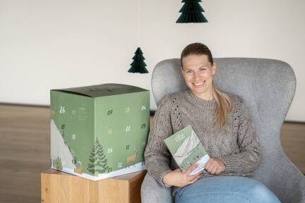 Christina Bauers Adventkalender ist beinahe ausverkauft. 