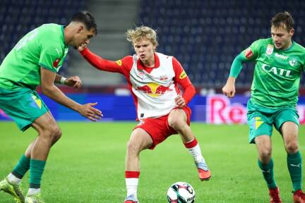 Frans Krätzig und seine Teamkollegen bei Red Bull Salzburg glänzten nur selten. 